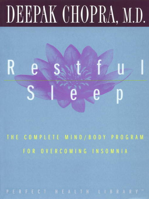 Title details for Restful Sleep by Deepak Chopra, M.D. - Available
